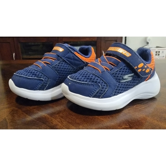 Skechers Other - Skechers Navy & Orange Shoes size 6